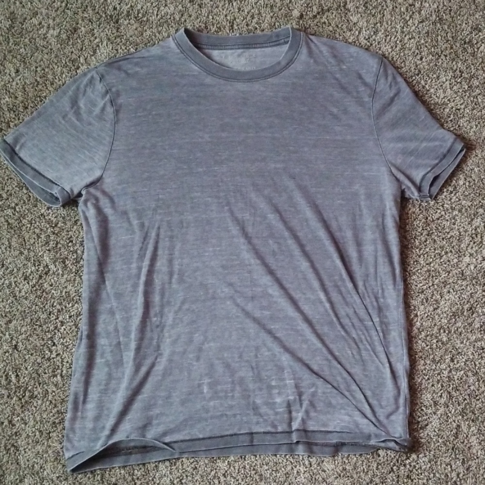 Grey Venice Burnout Lucky Brand Tee